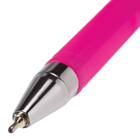 Ручка шариковая масляная BRAUBERG «FRUITY ST», СИНЯЯ, корпус soft touch, узел 0.7 мм, линия письма 0.35 мм