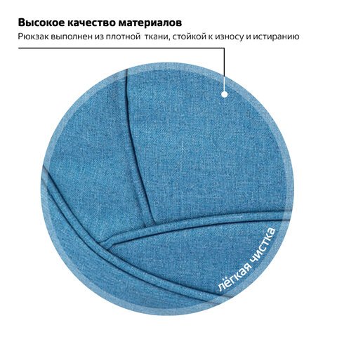 Рюкзак BRAUBERG для старших классов/студентов/молодежи, «Скай», 30 литров, 46×34×18 см