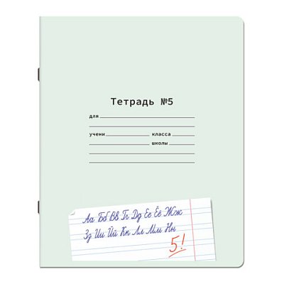 Тетради ДЭК 12 л. КОМПЛЕКТ 10 шт. ПРОПИСЬ № 5 узкая линия, со справкой, ЮНЛАНДИЯ