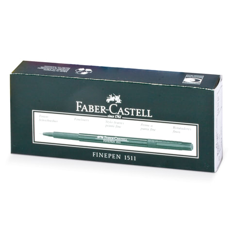 Ручка капиллярная FABER-CASTELL  «FINEPEN 1511», 0.4 мм, синяя