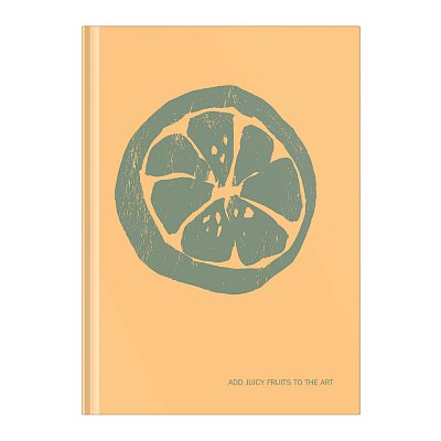 Записная книжка А5 64л. BG «Juicy fruits», soft-touch ламинация, блок-еженедельник