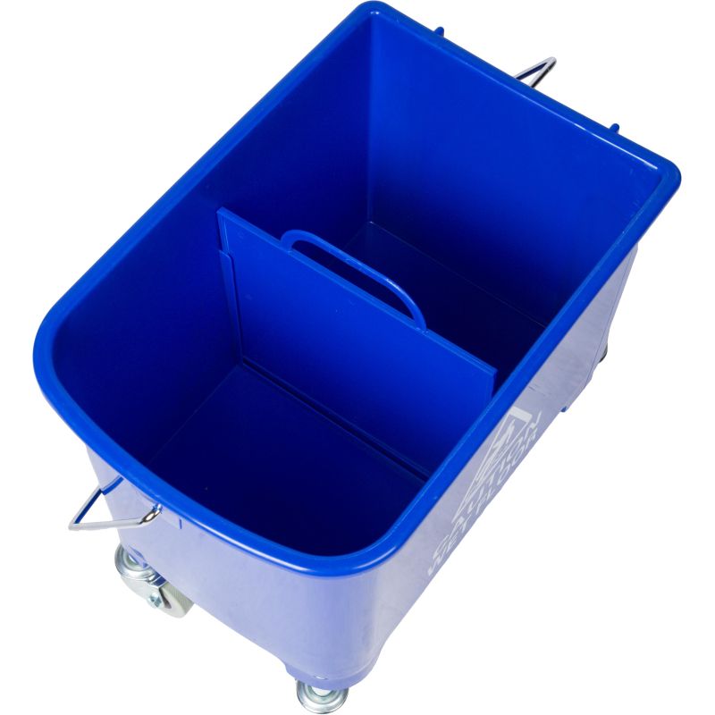 Тележка уборочная мини с отжимом, Luscan Professional,20л, 63×27x67см, синяя