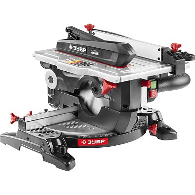 Пила торцовочная комбинированная ЗУБР 1500 Вт, d210×30 (ПТК-210-1500)