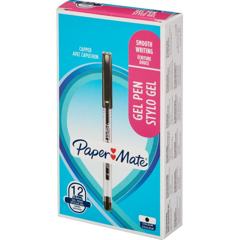 Ручка гелевая Paper Mate «Jiffy», черная, 0.5мм - купить в Москве оптом ...