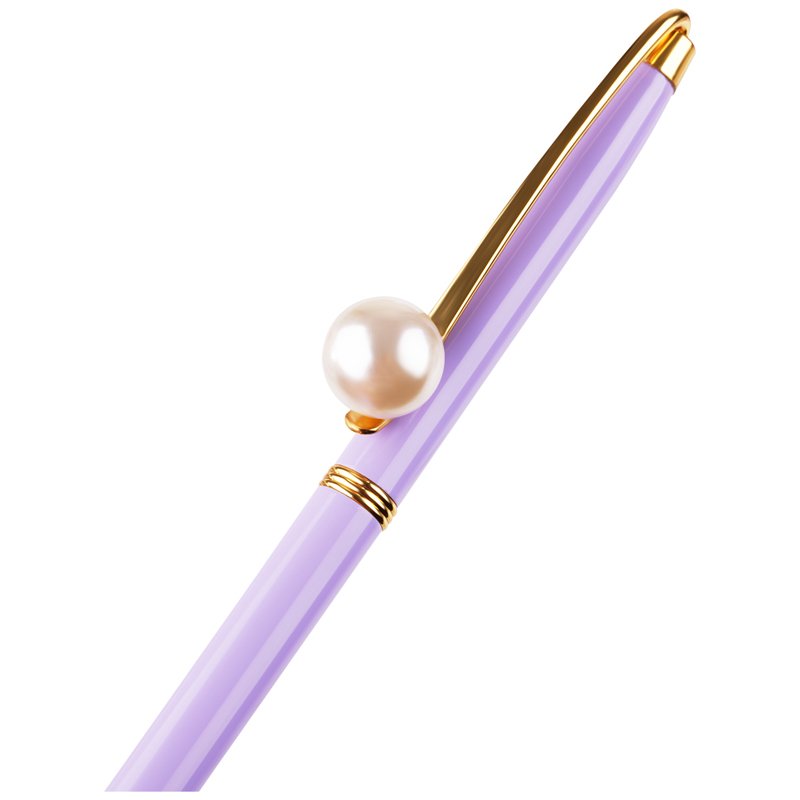 Ручка шариковая автоматическая MESHU «Lilac jewel» синяя, 1.0мм