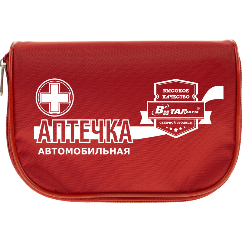 Аптечка первой помощи автомобильная ф.14. 54139 пр. №260н текст. сумка