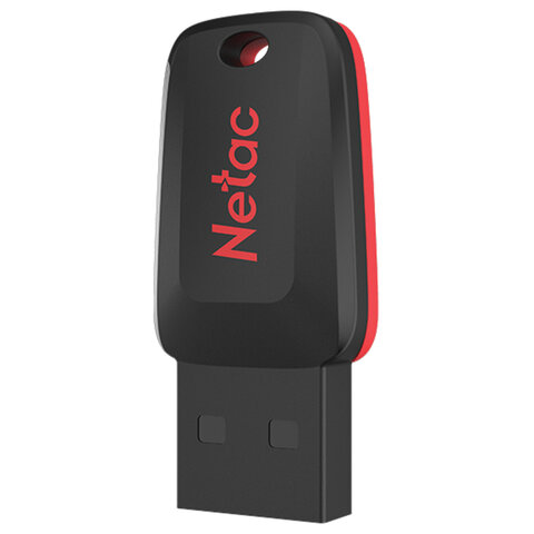 Флеш-диск 16GB NETAC U197, USB 2.0, черный-20BK
