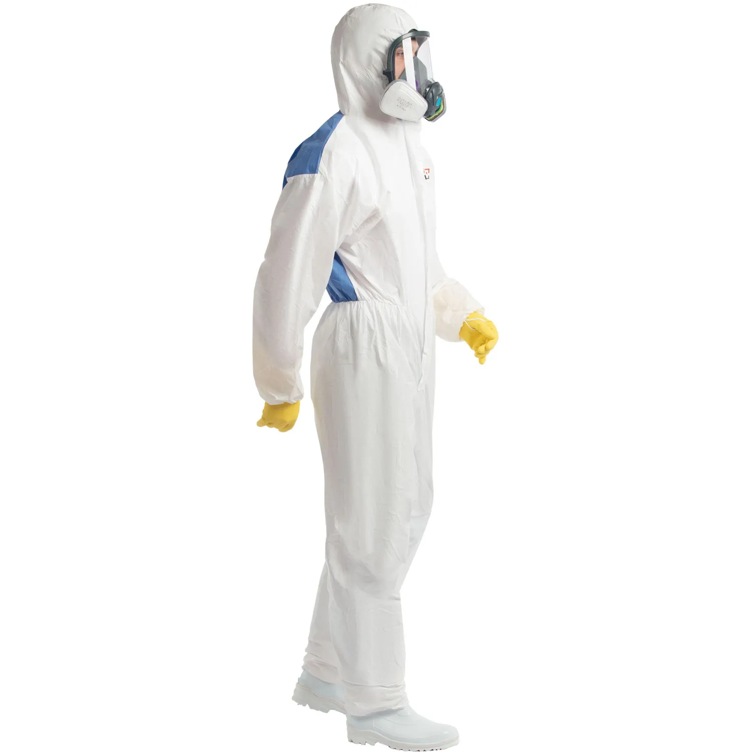 Комбинезон огр. срока использ. с капюшоном Комус Проф МС55 р. XL