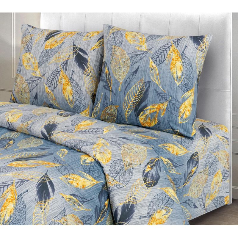 Постельное белье 1.5сп бязь 120г/м2 (нав.50×70-2шт) Шанель