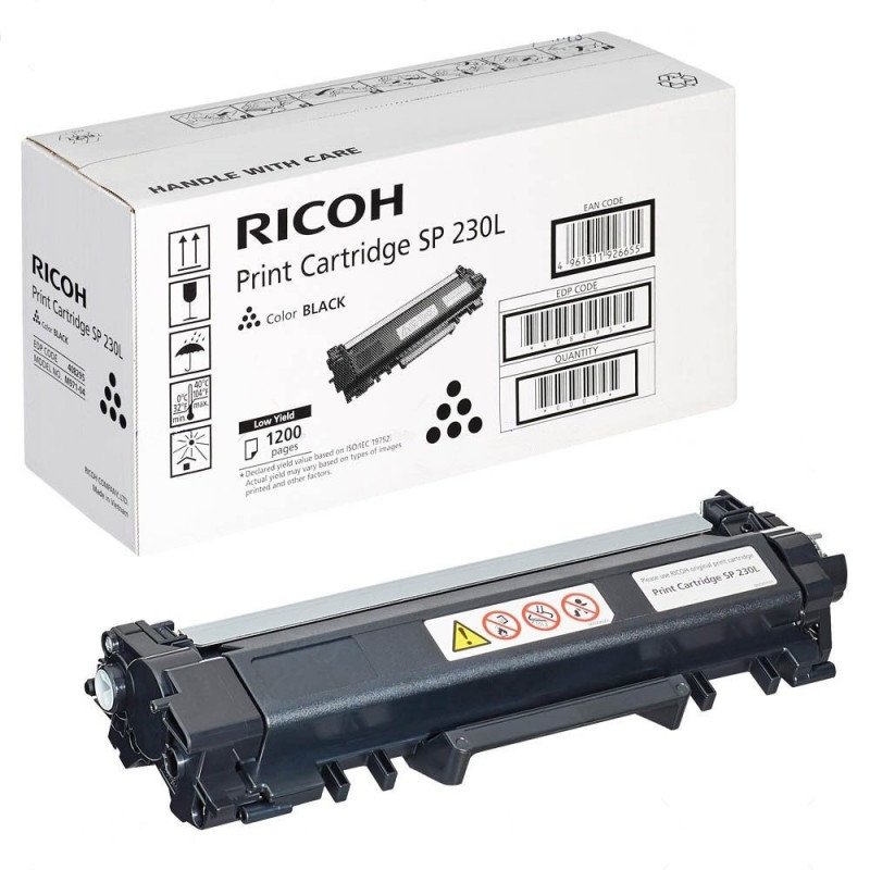 превью Картридж лазерный Ricoh SP 230L (408295) черный оригинальный