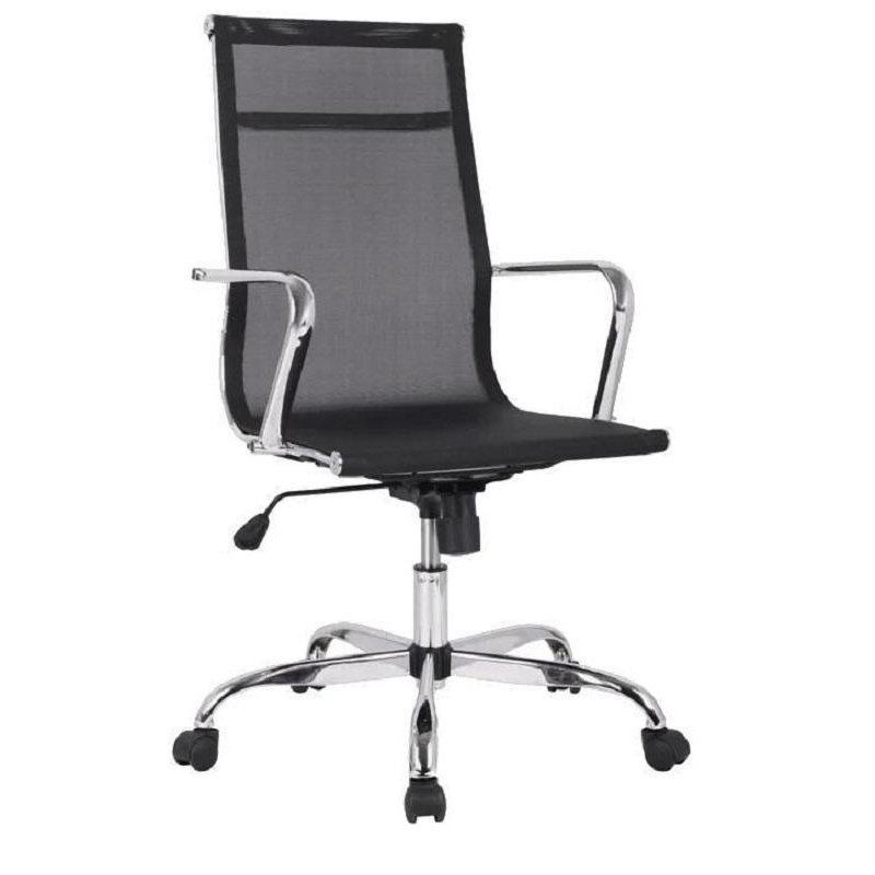 превью Кресло BN_Y_EChair-710 T net сетка черная, хром