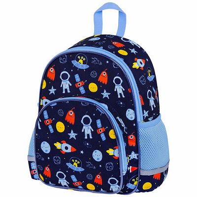 Рюкзак BRAUBERG KIDS PLAY детский, 1 отделение, 3 кармана, «In space», 29×23х12 см
