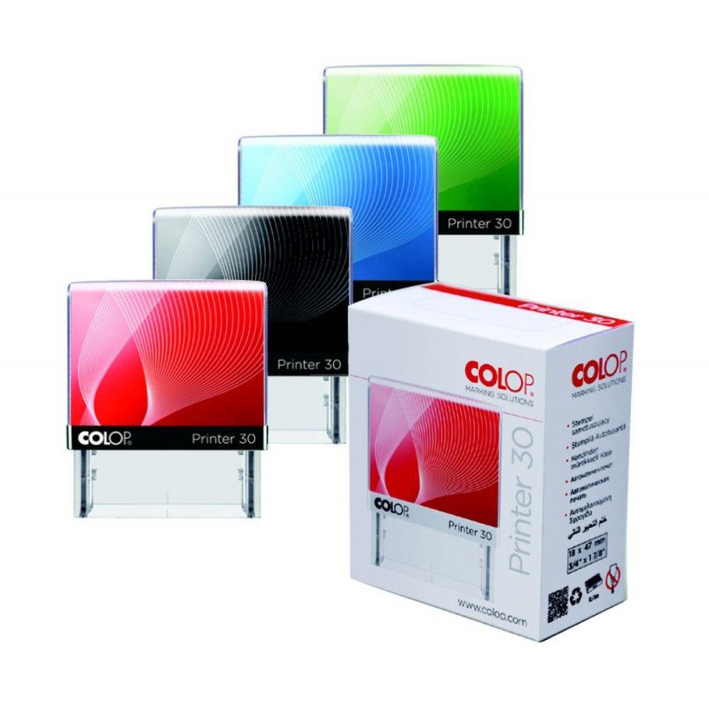 Оснастка для штампов автоматическая Colop Pr. С20 38×14 мм черная