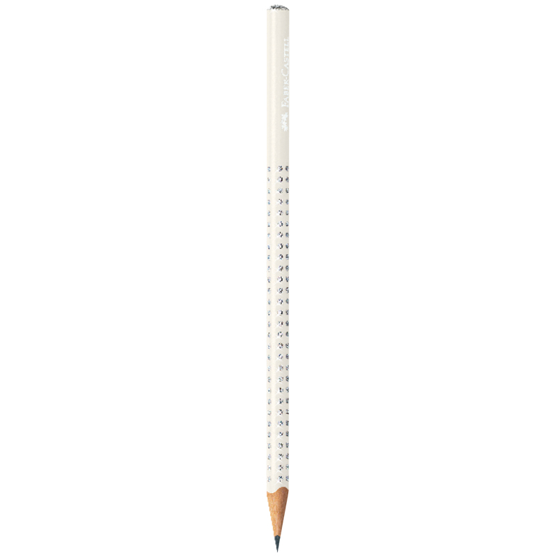 превью Карандаш ч/г Faber-Castell «Sparkle» В, трехгран., заточен., кокосовое молоко