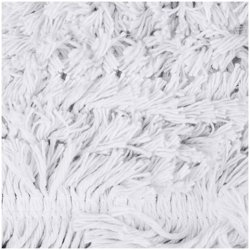 Насадка для цельной швабры-рамки OfficeClean Professional кар-н\завяз., 90×15см, хлопок (ворс 3.5×6см), белая