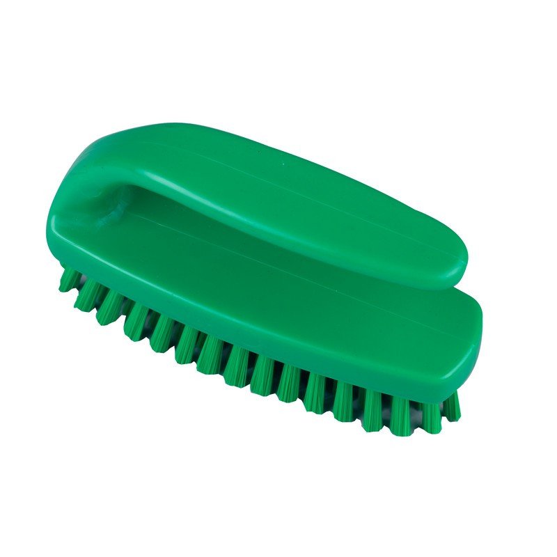 превью Щетка-утюжок Hillbrush средней жесткости 103×35 мм зеленая