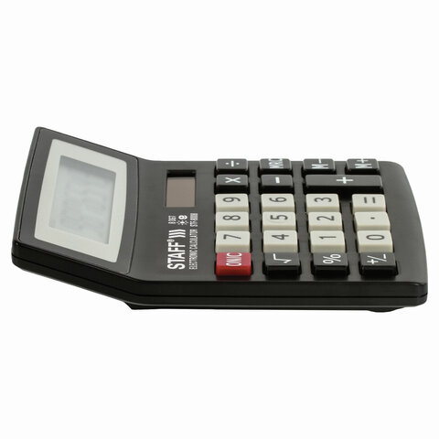Калькулятор STAFF настольный STF-8008, 8 разрядов, двойное питание, 113×87 мм