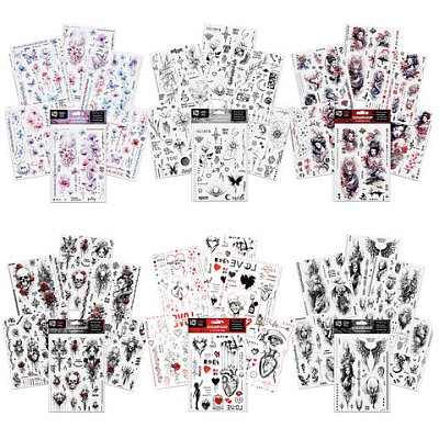 Наклейки-татунабор 5 листовАССОРТИ21×14.8 смPRIORITY