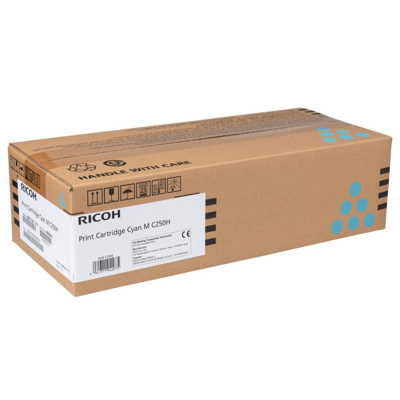 превью Картридж лазерный Ricoh M C250H 408341 голубой оригинальный