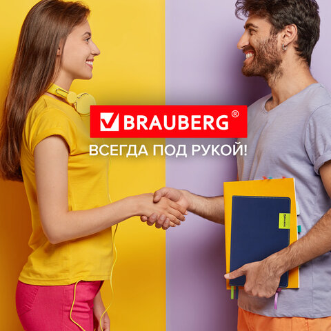 Ежедневник недатированный А5 (138×213 мм), BRAUBERG «AIM», под кожу, 136 л., темно-синий