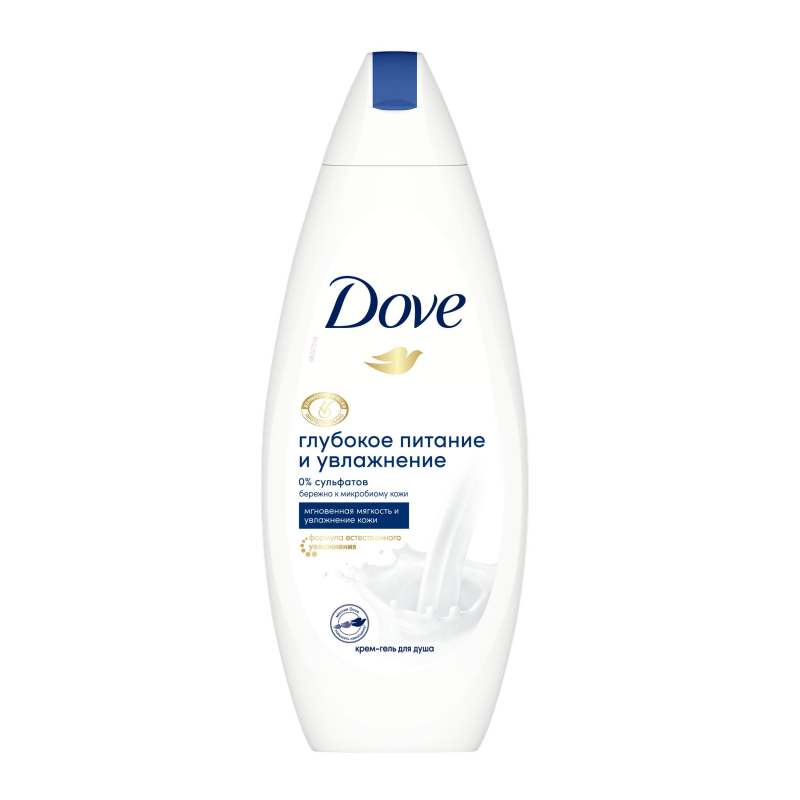 Крем-гель для душа Dove Глубокое Питание и Увлажнение 250 мл