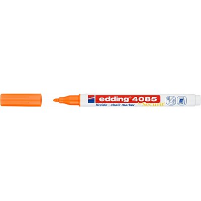 Маркер меловой Edding 4085 неоновый оранжевый 1-2 мм
