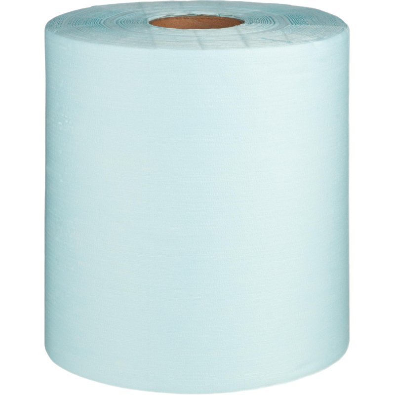 Материал протирочный нетканый Luscan Prof 70г 28×34см 400л/рул бирюзовый