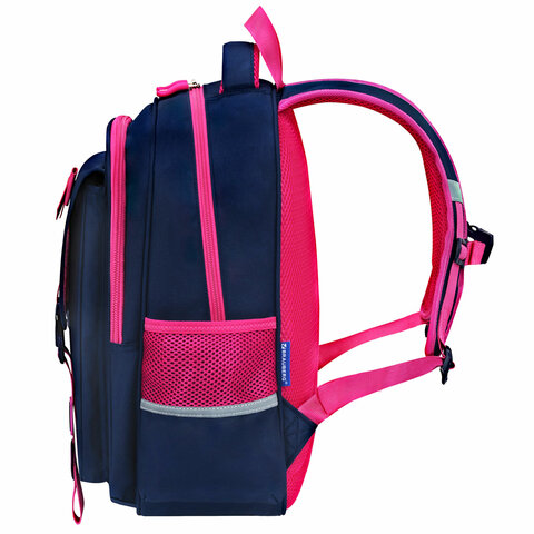 Рюкзак BRAUBERG SNAP, 2 отделения, 3 кармана, «Elegant bow», 39×28х16 см