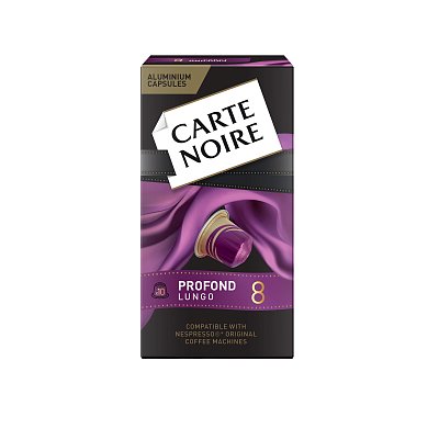 Кофе в капсулах Carte Noire Lungo Profondo, упаковка 5.2грx10шт