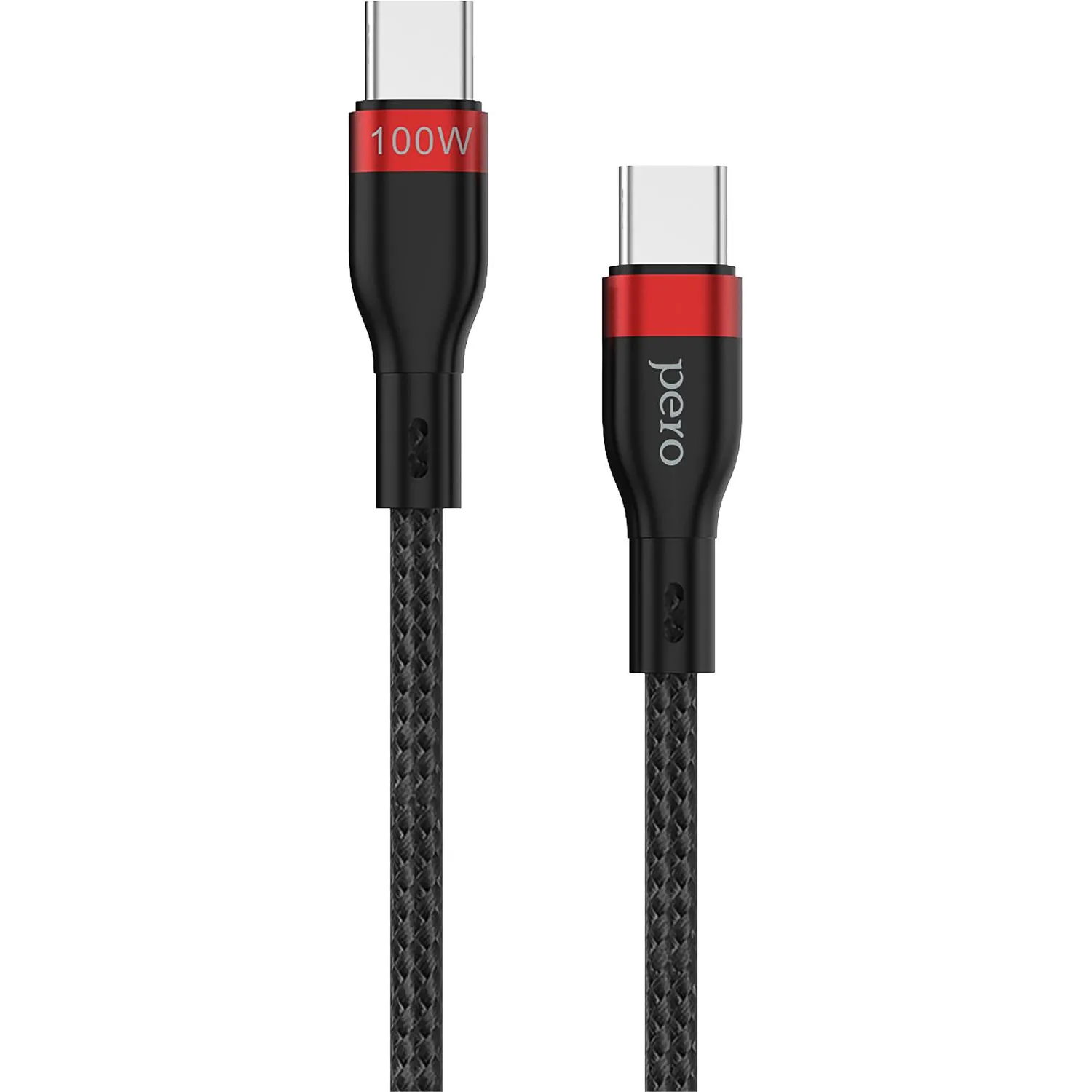 Кабель Pero DC-10 PD USB Type-C - USB Type-C 100 Вт 1.5 метра (4603768351351)