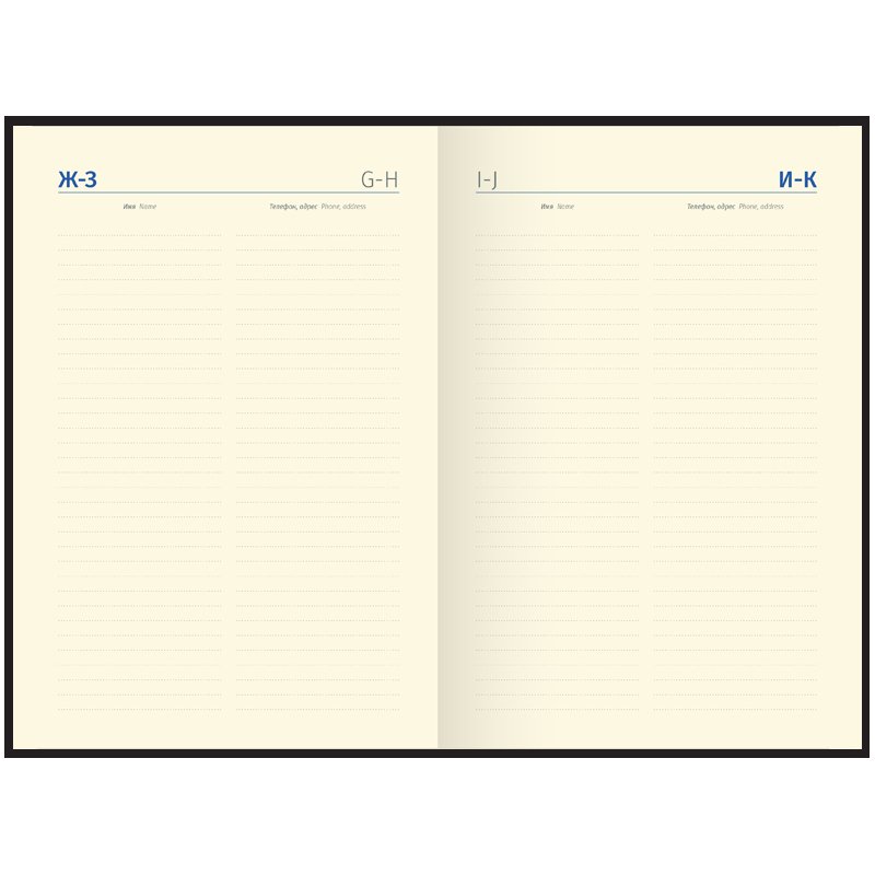 Ежедневник недатированный, A5, 160л., кожа, Delucci, гладкая кожа, зол. срез