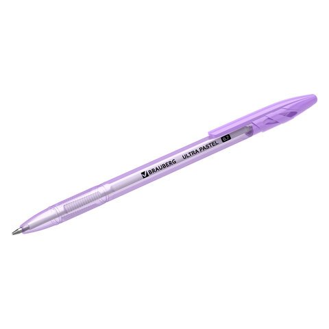Ручка шариковая BRAUBERG «ULTRA PASTEL», СИНЯЯ, узел 0.7 мм, чернила ГЕРМАНИЯ, наконечник ШВЕЙЦАРИЯ
