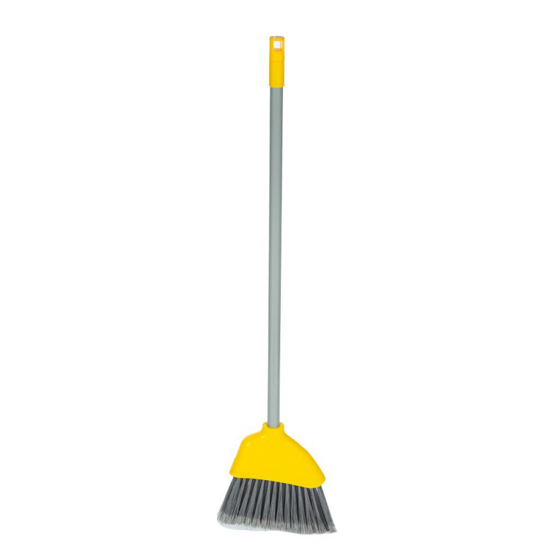 Комплект для уборки Hillbrush метла с совком желтый (рукоятки 900 мм)