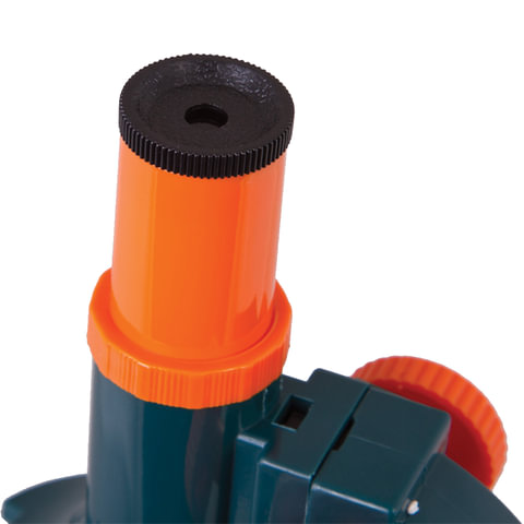Микроскоп детский LEVENHUK LabZZ M2, 100-900 кратный, монокулярный, 3 объектива