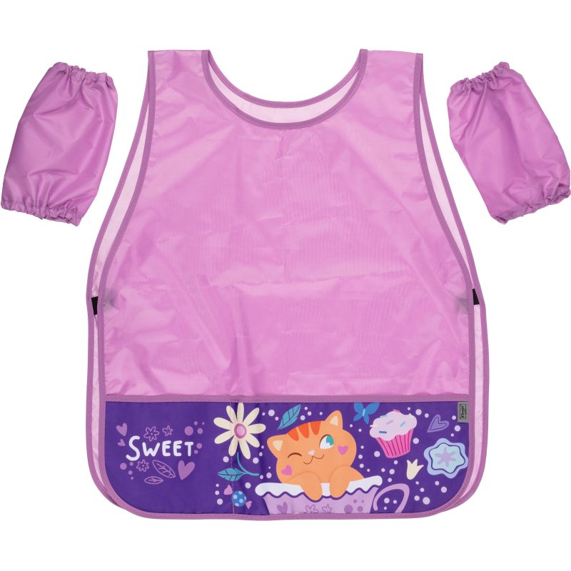 Фартук для труда Комус Класс Sweet, нарукавники, 570×480 мм, ФН 3-20