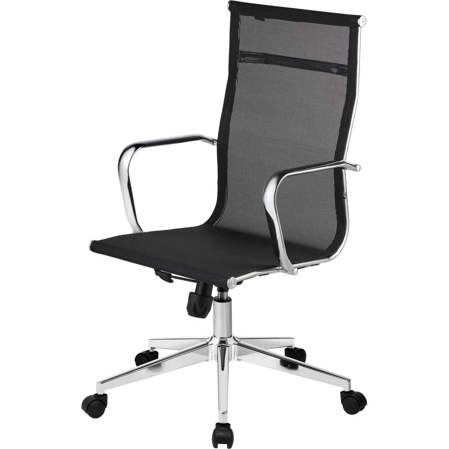 Кресло для руководителя Easy Chair 710 T чёрное (сетка, металл)