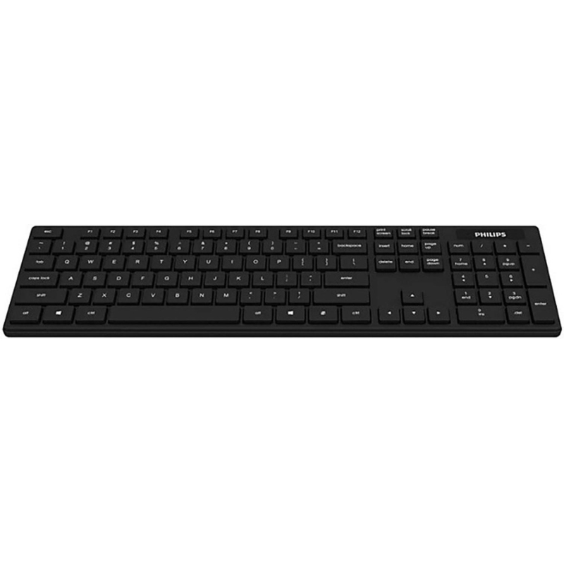 Клавиатура Philips (SPK6103B/60) беспров. 2.4 GHz 104кл, черный