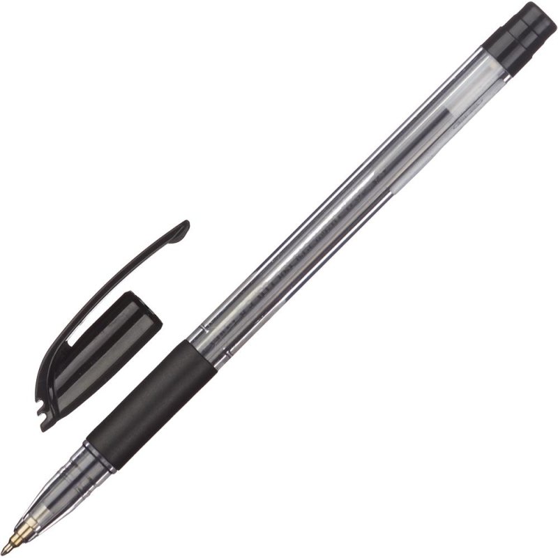 Ручка шариковая PENTEL Bolly BK425-A резин. манжет., черный 0.5мм