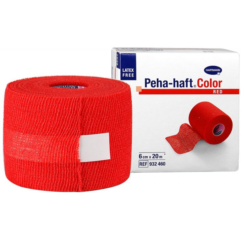 превью Бинт Peha-haft самофиксирующийся эластичный красный 20 м x 6 см