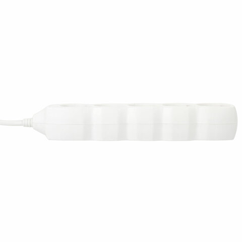 Удлинитель сетевой SONNEN U-155G, 5 розеток, c заземлением, 10 А, 5 м, 511437