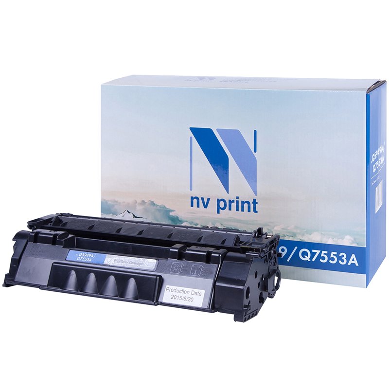 превью Картридж совм. NV Print Q5949A/Q7553A черный для HP LJ 1160/1320/3390/3392/P2014/P2015/M2727