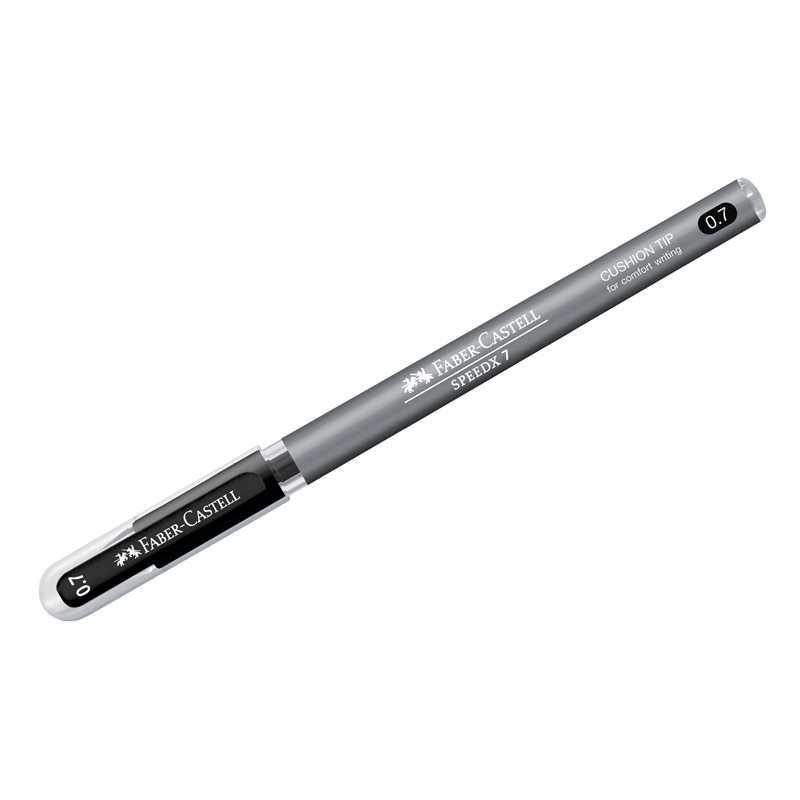 Ручка шариковая Faber-Castell «Speedx» черная, 0.7мм, грип