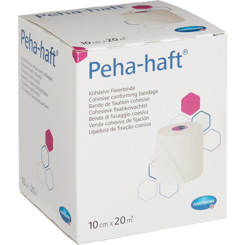 Бинт Peha-haft самофиксирующийся эластичный 20 м x 10 см