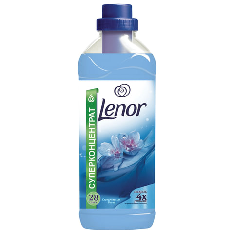 превью Кондиционер-ополаскиватель для белья 1 л, LENOR "Скандинавская весна", концентрат