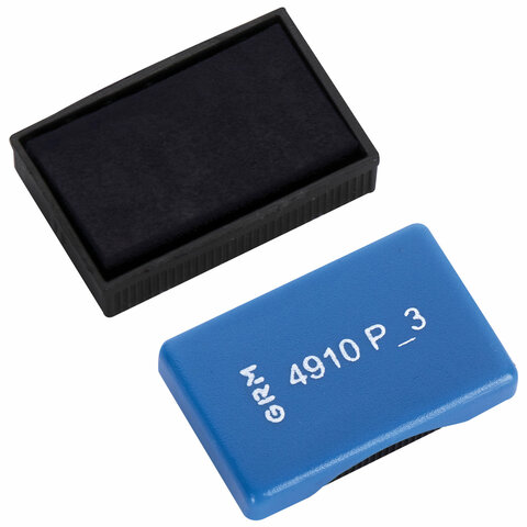 Подушка сменная 26×9 мм, для TRODAT 4910, 4810, 4810 BANK, синяя, GRM 4910-РЗ