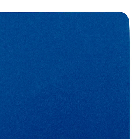 Блокнот БОЛЬШОЙ ФОРМАТ (180×250 мм) В5, BRAUBERG ULTRA, балакрон, 80 г/м2, 96 л., клетка, темно-синий