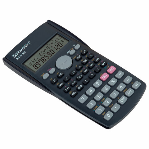 Калькулятор инженерный BRAUBERG SC-82MS (158×85 мм)240 функций10+2 разрядовтемно-синий271721