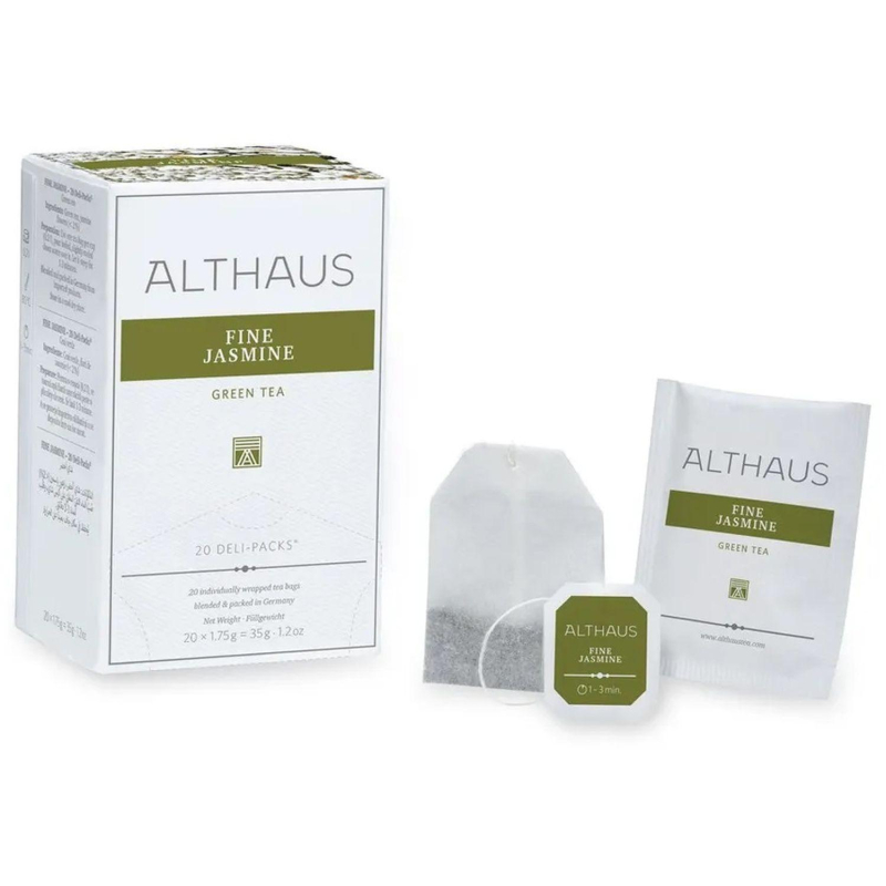 Чай Althaus Deli Pack Fine Jasmine,20пак x 1.75г