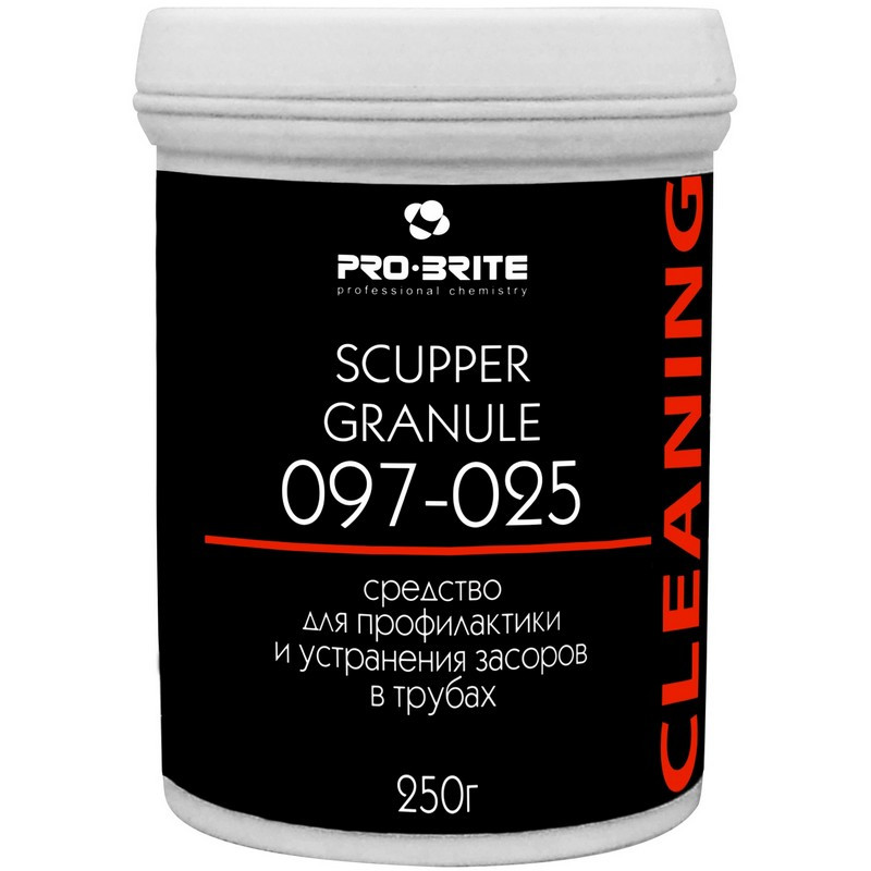 превью Средство для очистки канализационных труб Pro-Brite Scupper Granule 250 г