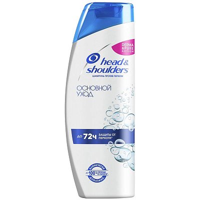 Шампунь для волос Head&Shoulders «Основной уход против перхоти», 400мл, 5000174900637(ПОД ЗАКАЗ)